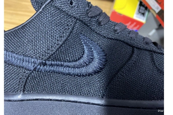 1 Low Black Air Force Stussy Nike CZ9084-001 0204